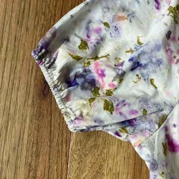 J. Crew Flora Obscura X‎  Side-cutout Dress Women’s Sz 0 NWT Coquette Feminine - Picture 5 of 14